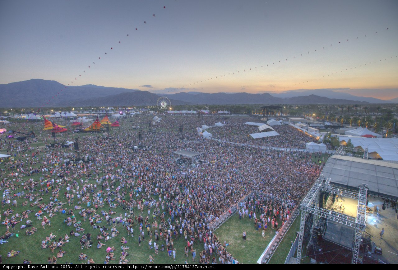 Coachella Music Festival draws in huge crowd