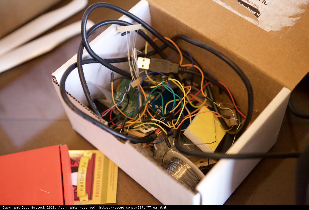 Wired Up: Inside a Cardboard Box