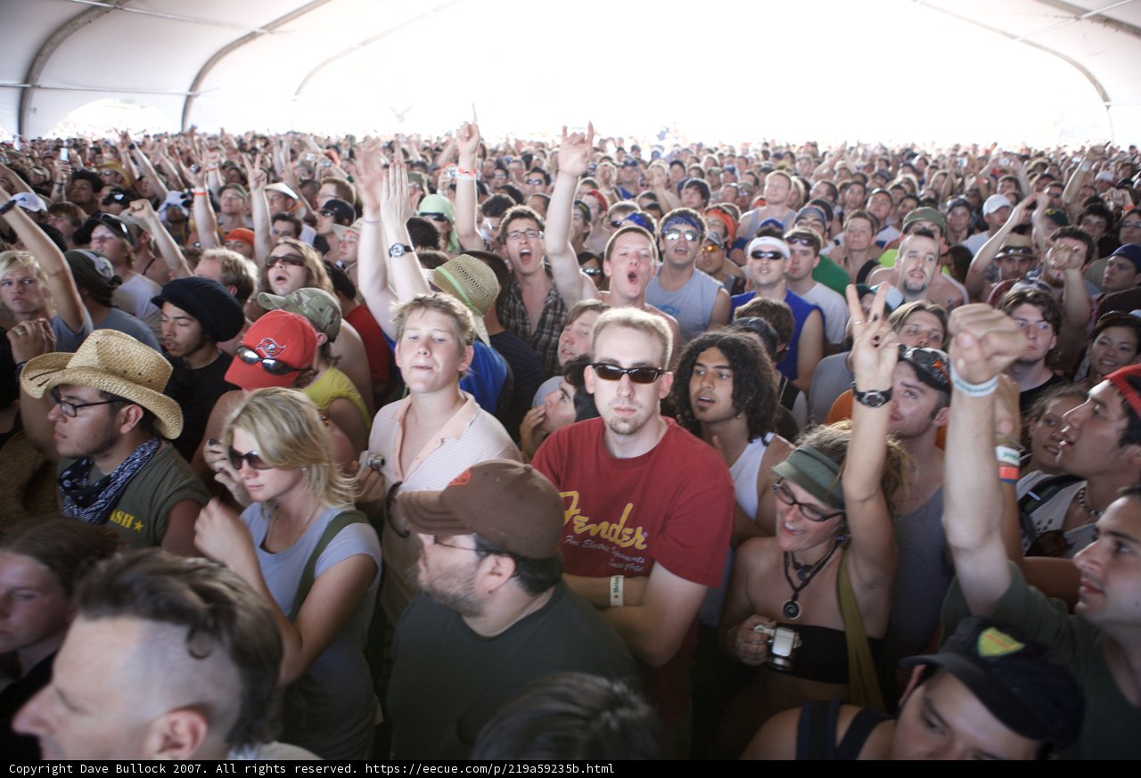 Coachella Crowd Goes Wild