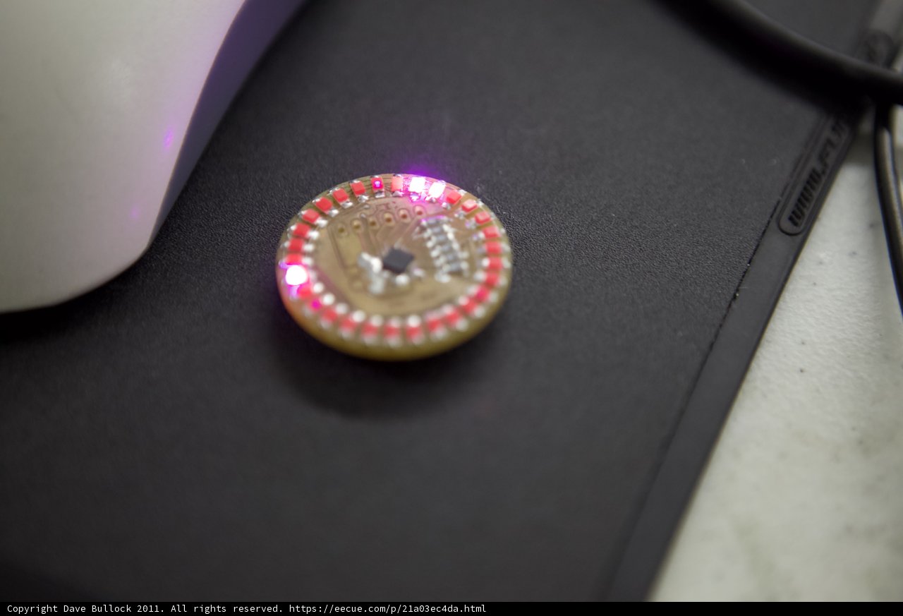 LED Coin Mouse Companion