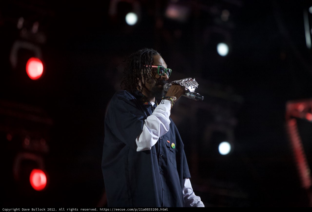 Snoop Dogg Lights up Coachella Stage