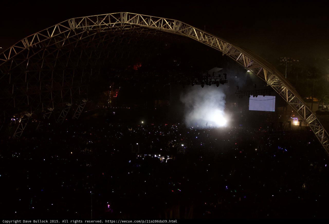 Night under the Arch