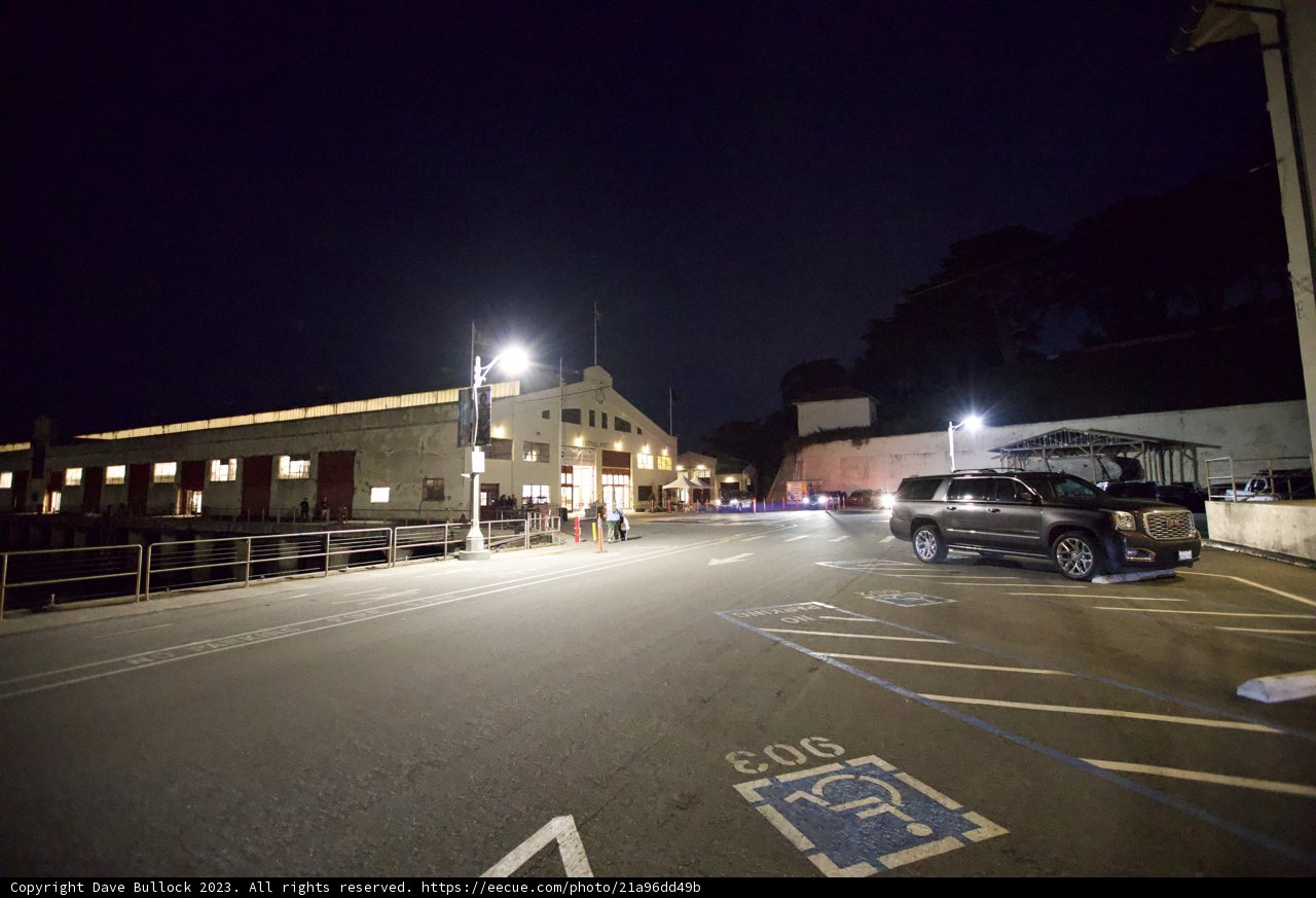 Night-Time Solitude: A Car Under the Stars