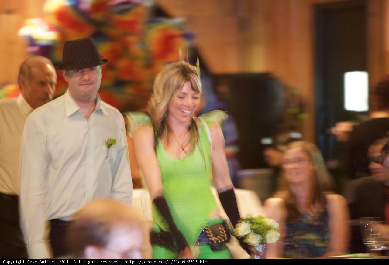 Green Glamour at the Wickstrom Wedding