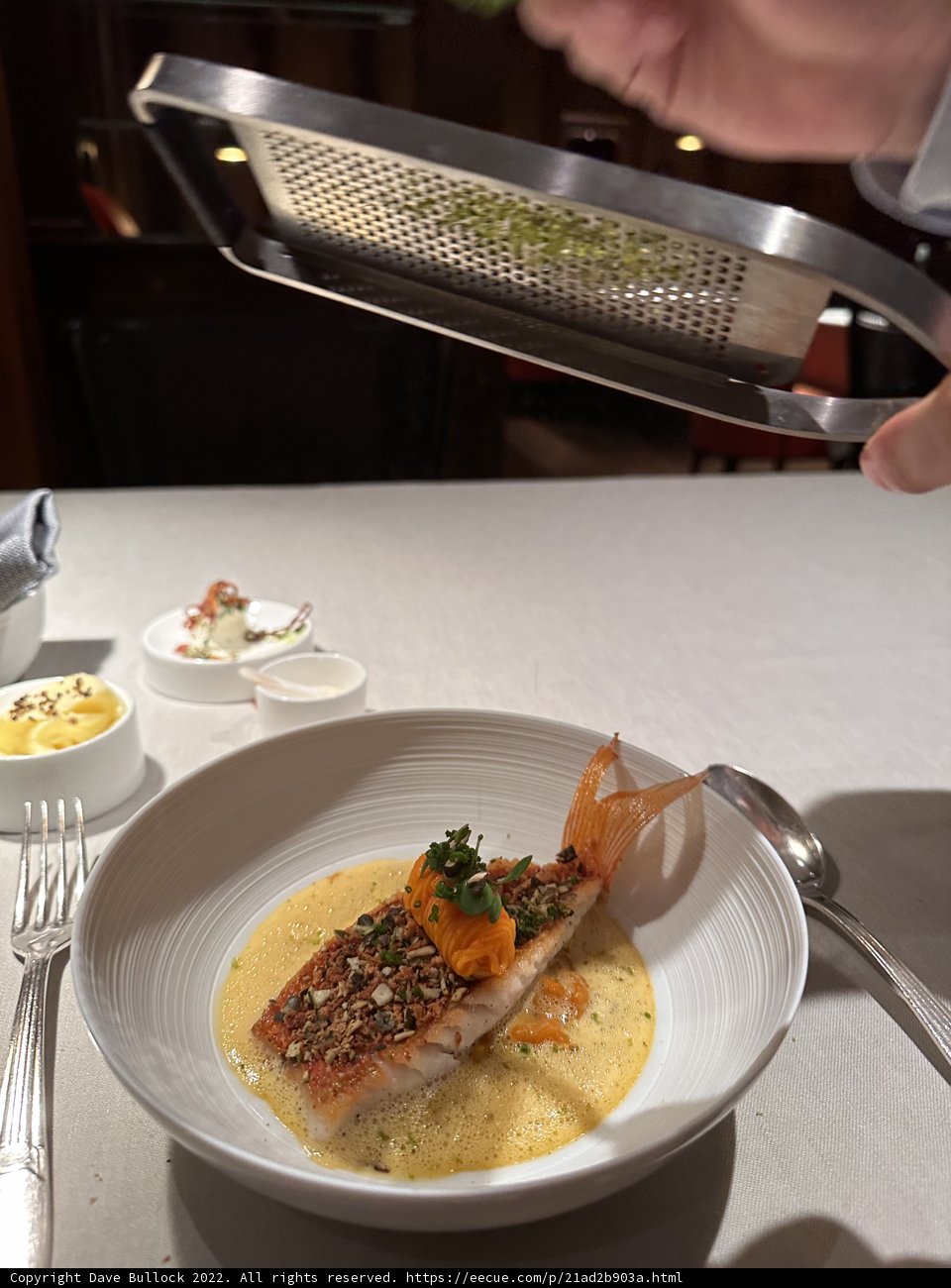 Grating Parmesan Cheese for Food Presentation