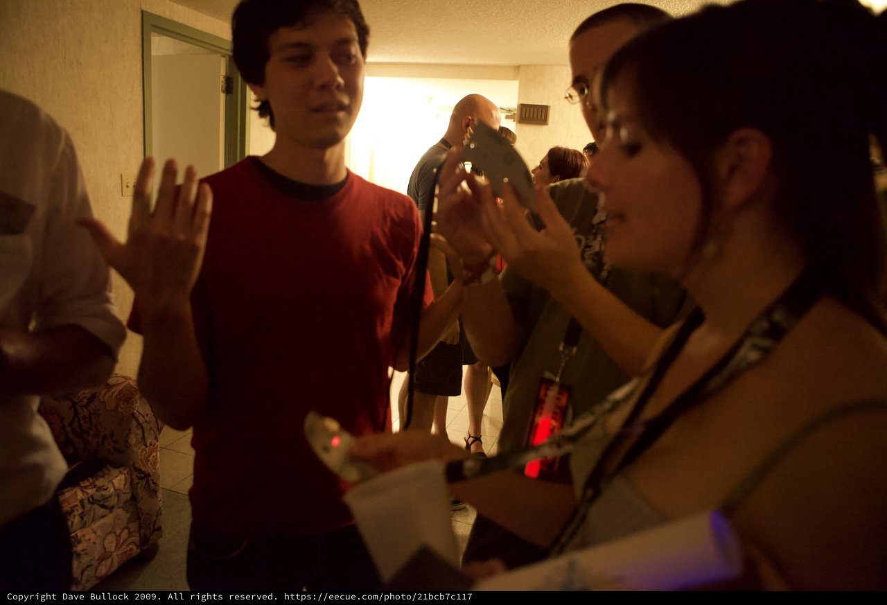 Animated Conversation at DEF CON 17 Conference