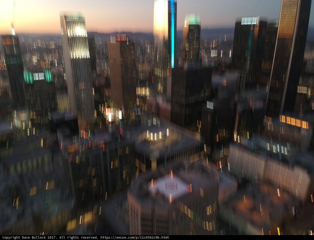 Dazzling Metropolis at Dusk