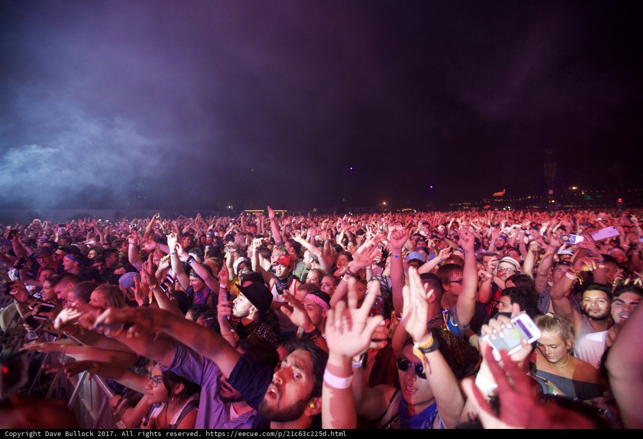 Hands up at Coachella