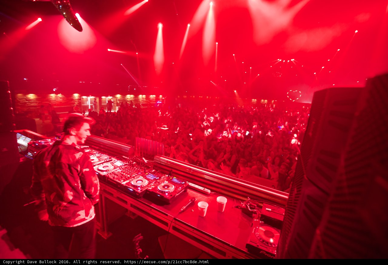 DJ Cadaveria Rocks Coachella Nightclub