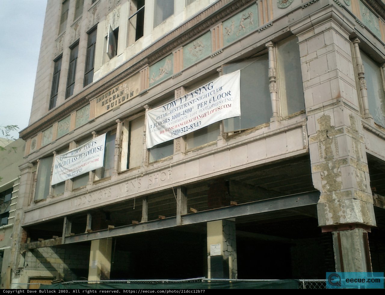 Demolition of Boarded-Up Office Building