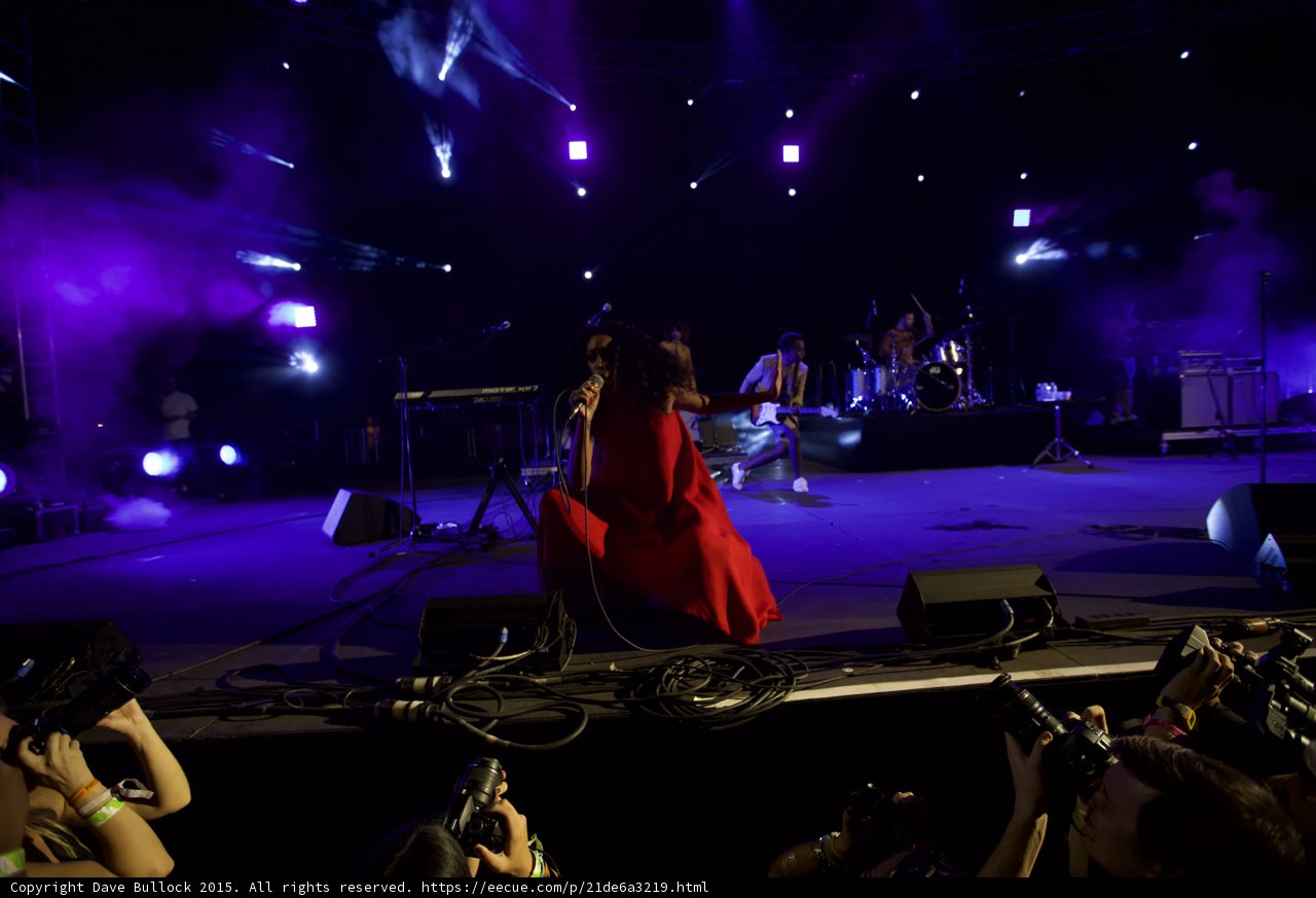 Solange Full Band Wide Shot Photographers Purple