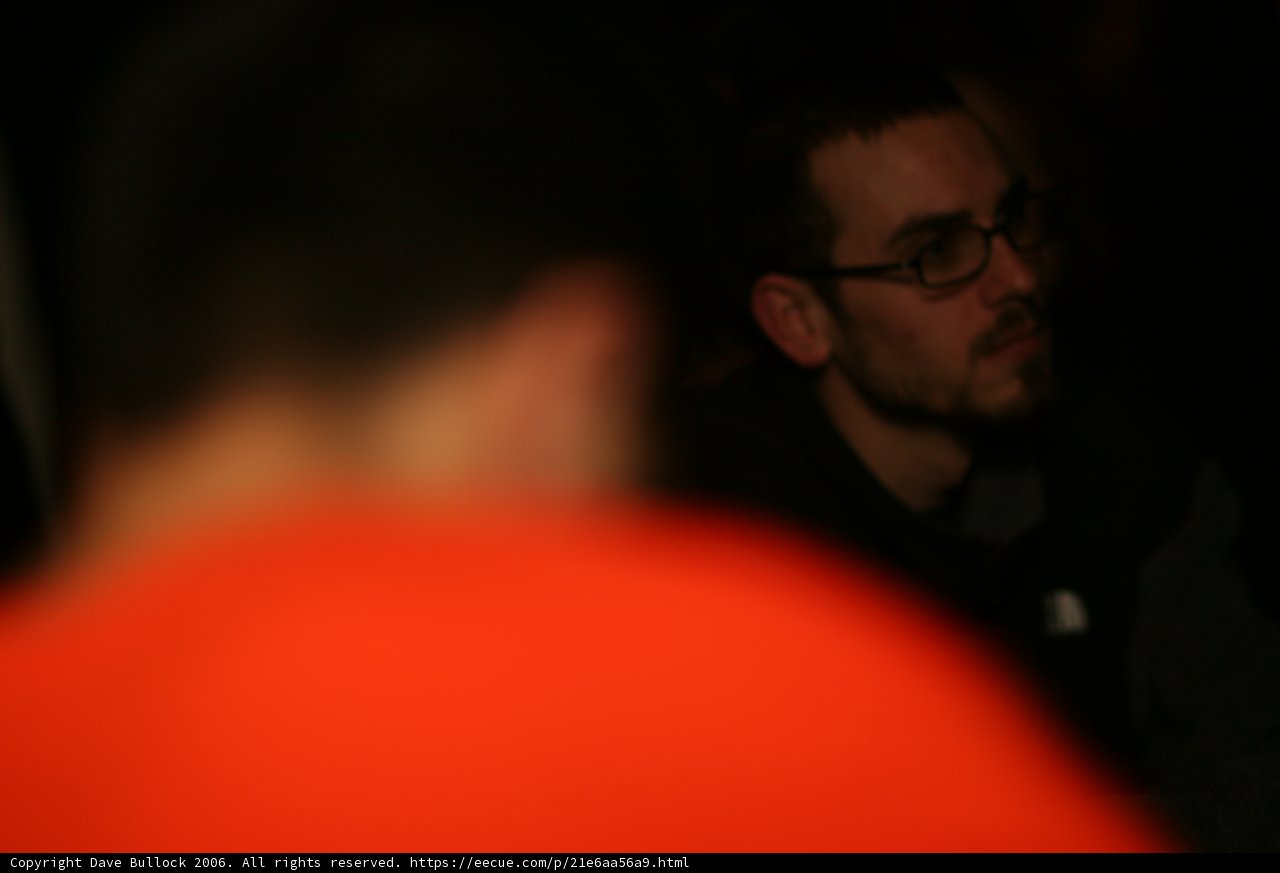 A Pensive Moment at the Club