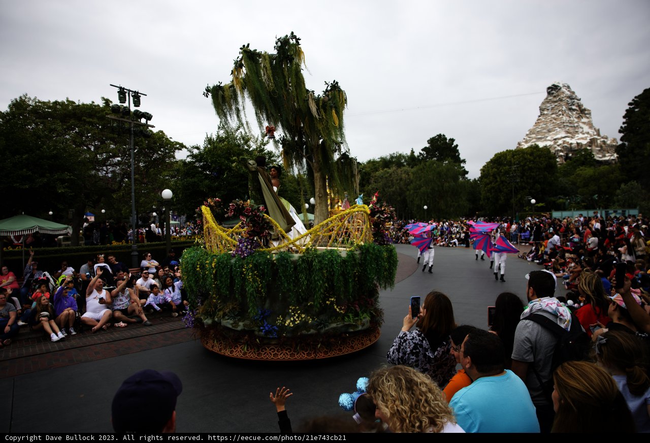 Magical Parade Float in Disneyland 2023