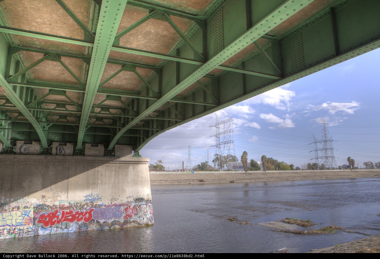 Graffiti on the Green Bridge