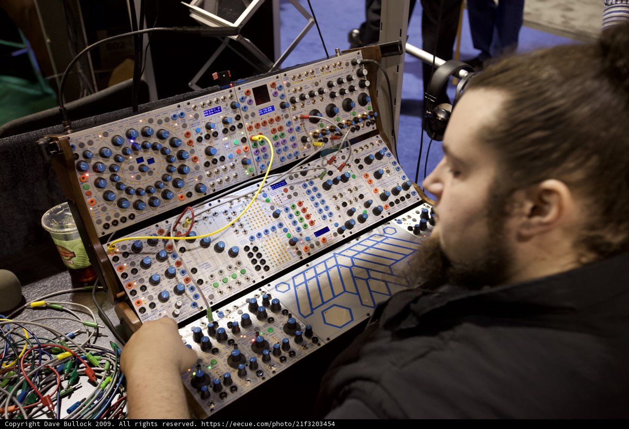 Man Making Music in a Studio