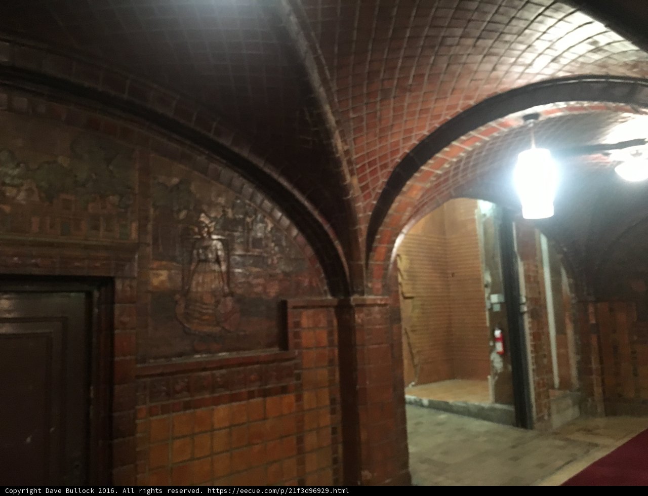 The Crypt-like Entrance to the LA Subway