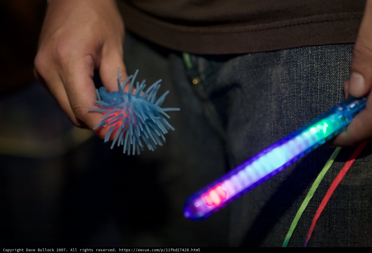Illuminated Fingers