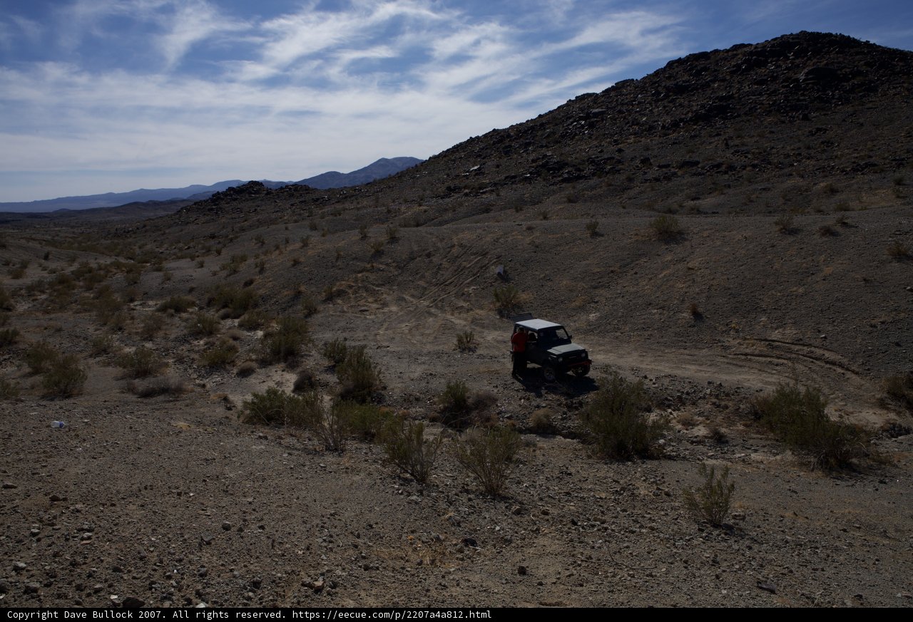 Desert Adventure with the Blue Sky Ahead