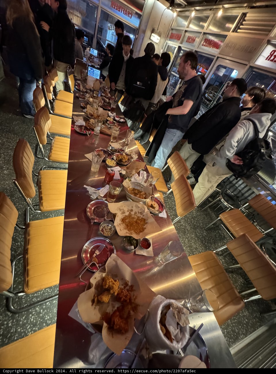 Feasting Together: A Vibrant Meal in Seoul