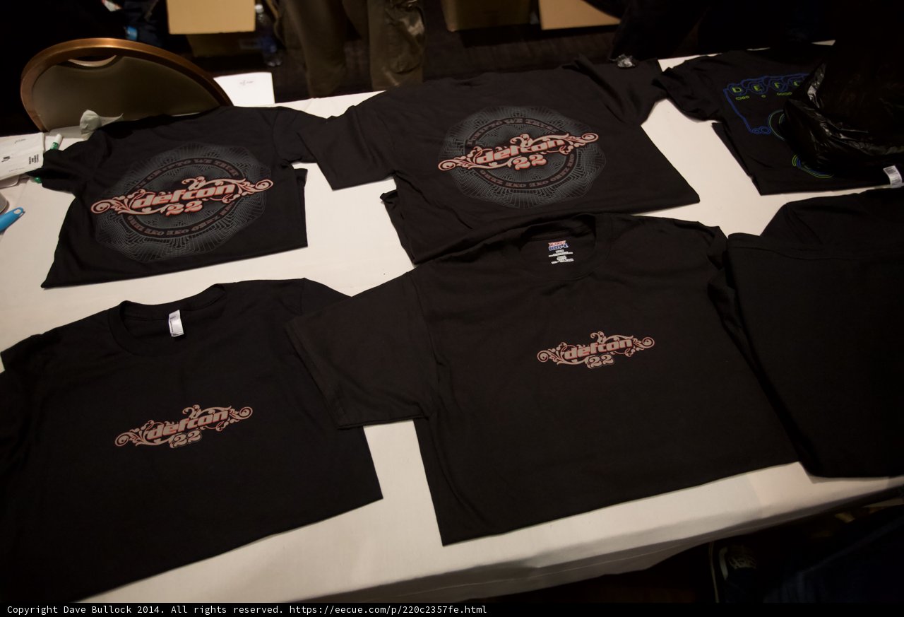 T-Shirt Variety at Defcon 22