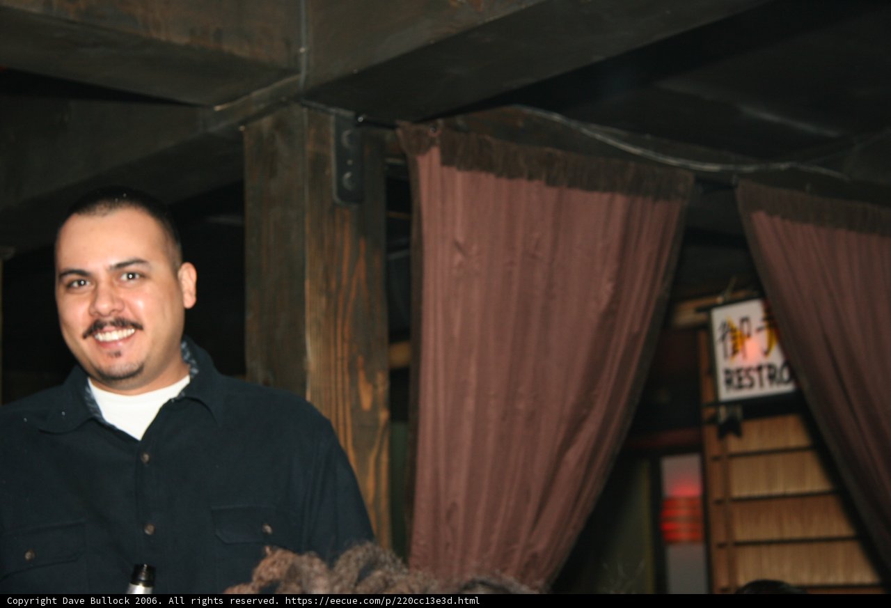 Mustachioed Man at the Pub