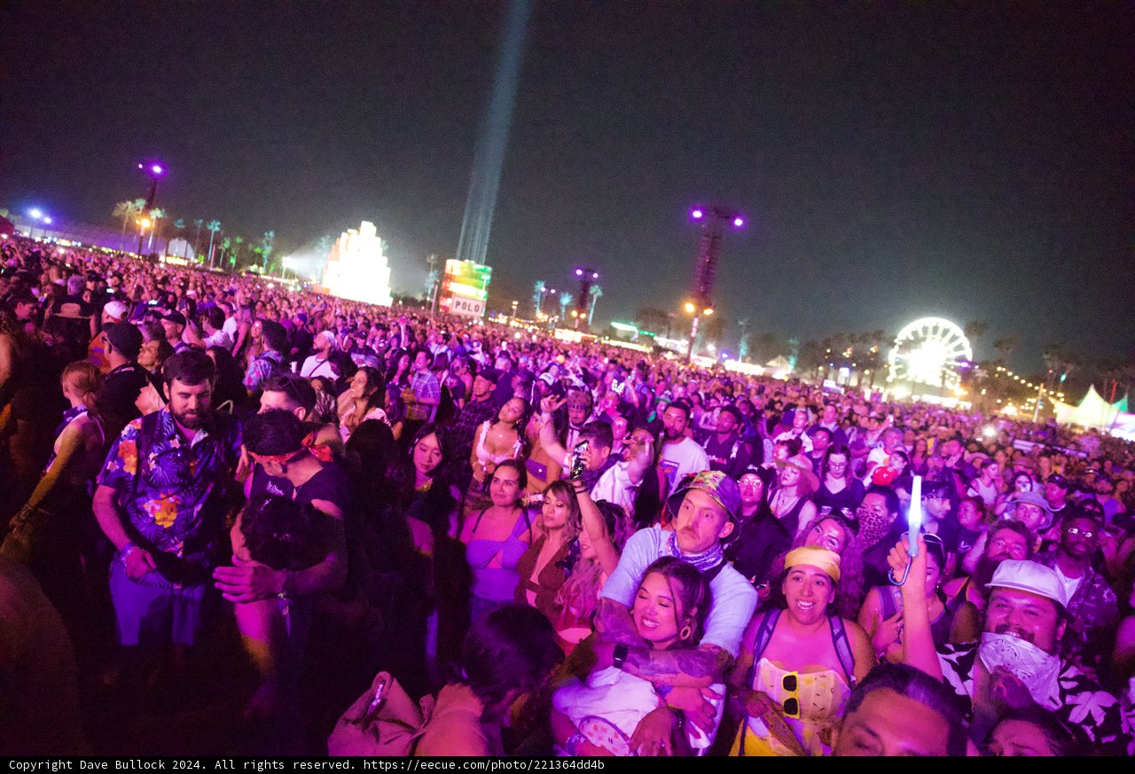 Enchantment Under the Stars: Coachella 2024 Night Revelry