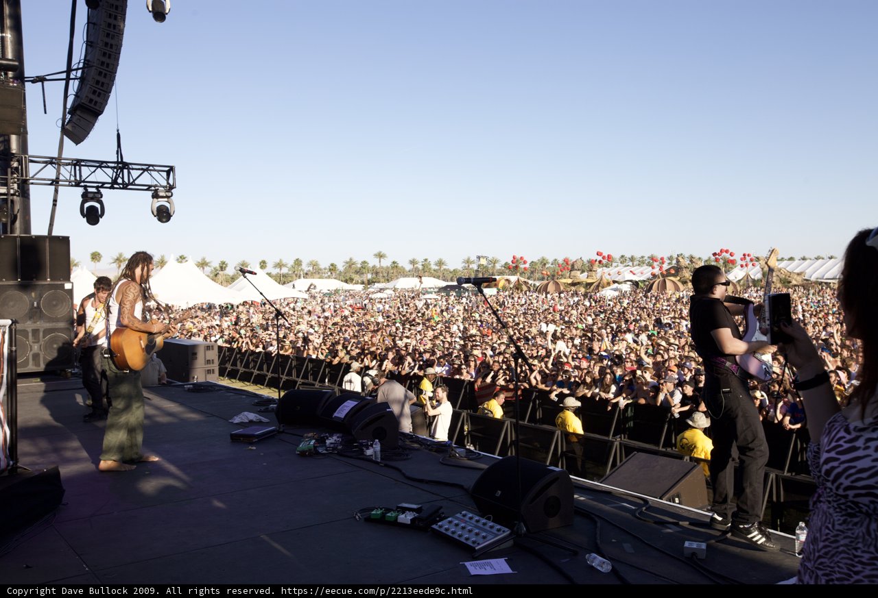 Guitar Hero on the Coachella Stage