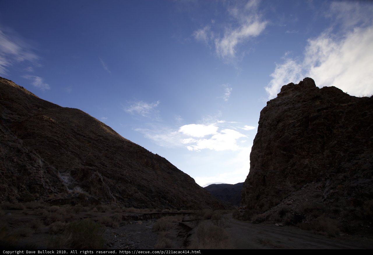 Spectacular View of Plateau Canyon