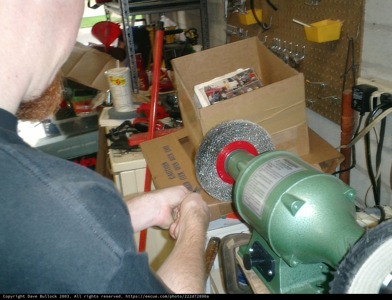 Woodworking with a Grinder