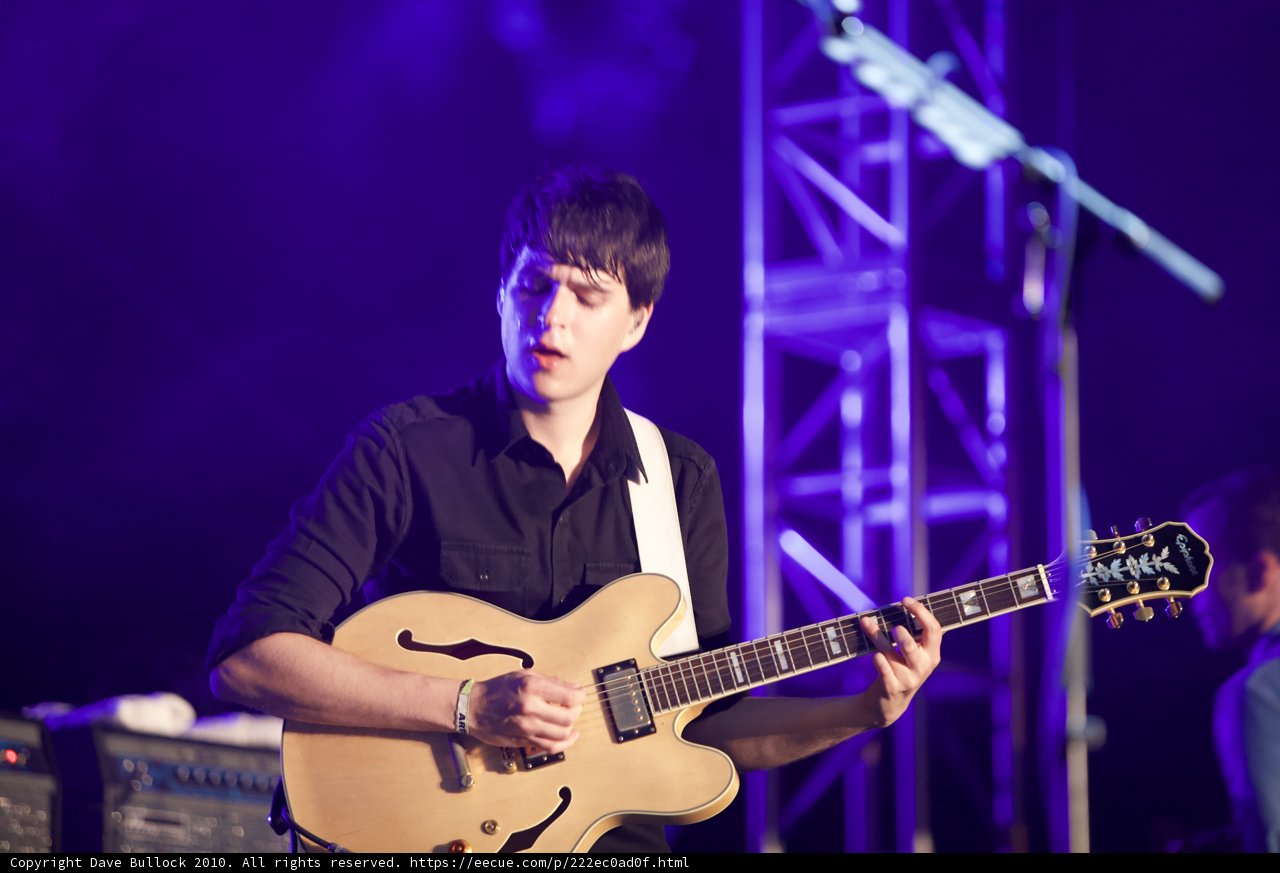 Ezra Koenig Shreds the Electric Guitar