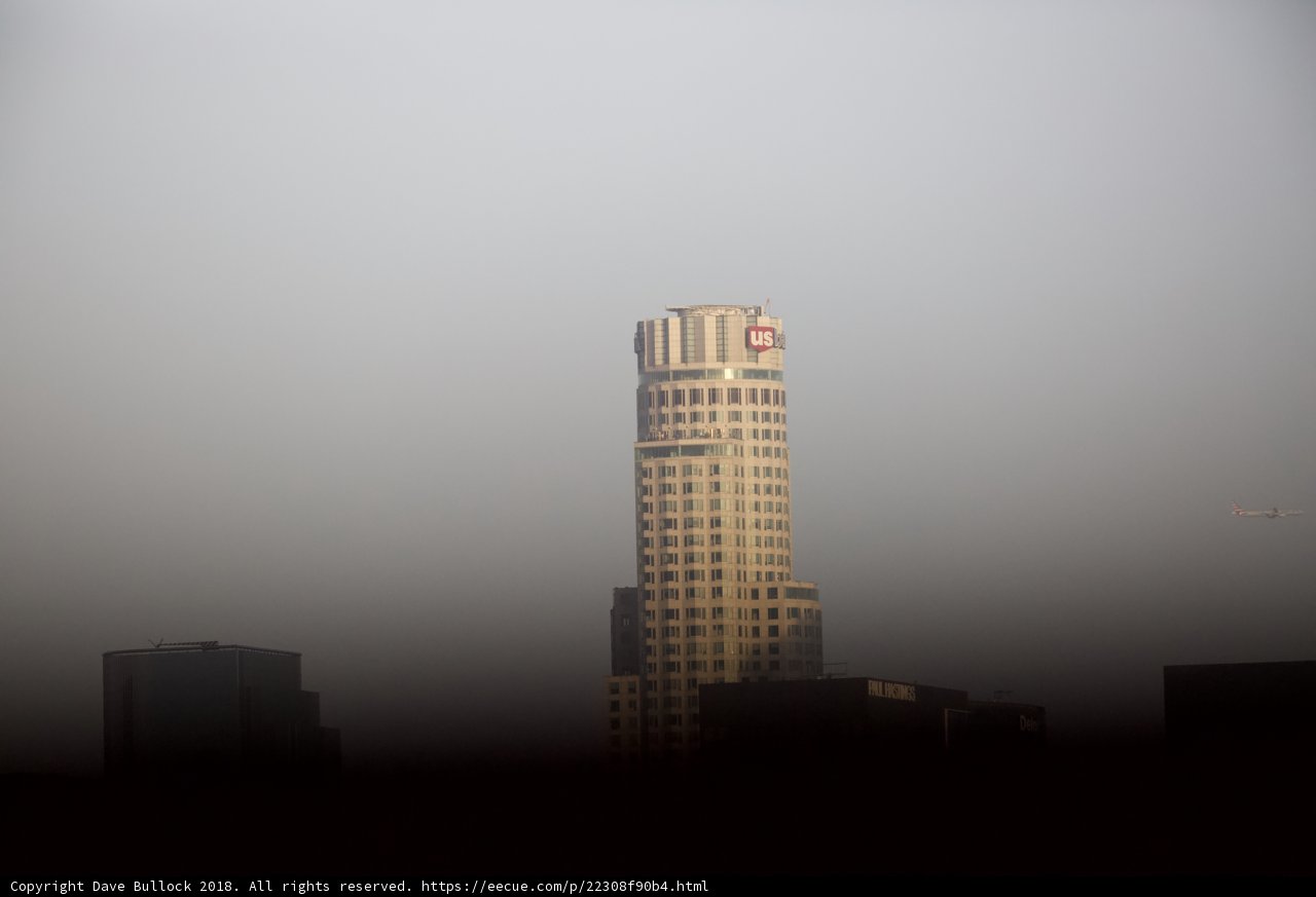 Towering Through the Haze