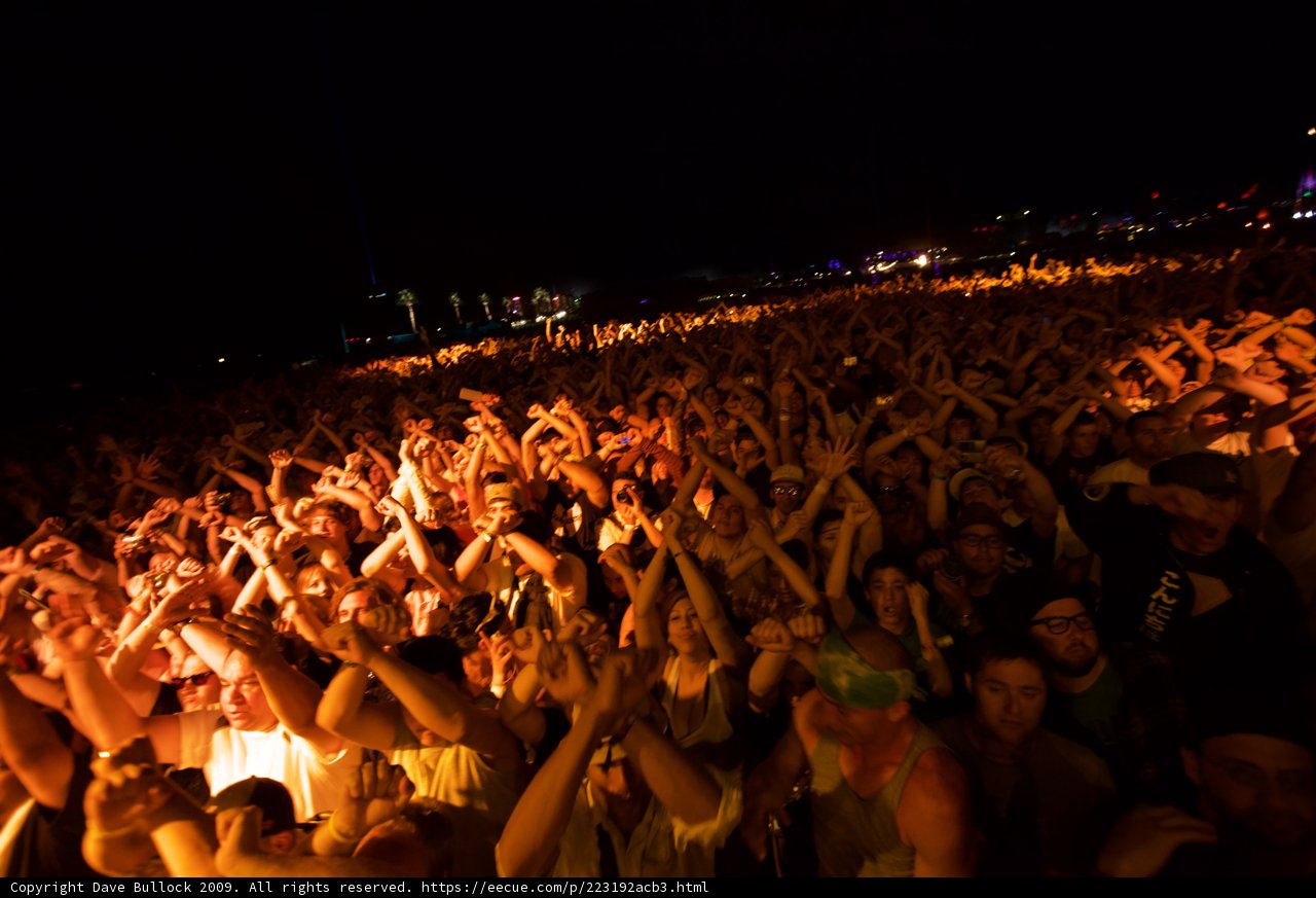 Coachella 2009 Crowd Goes Wild