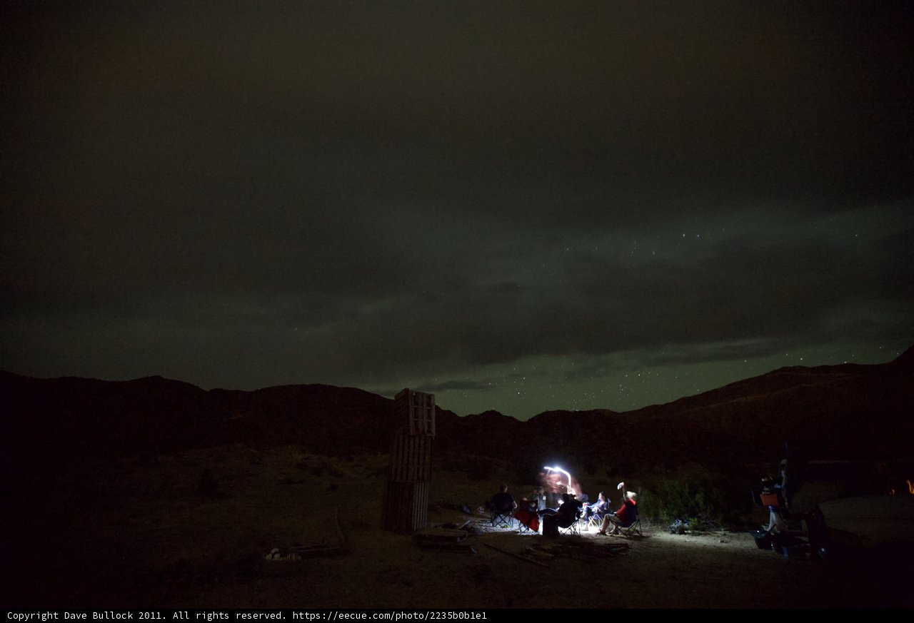 Desert Night Sky Gathering