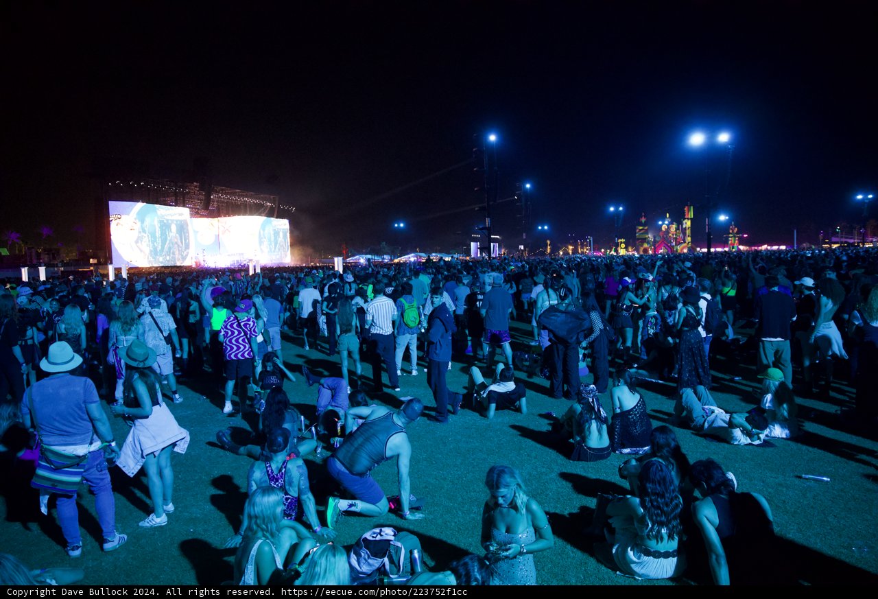 Vibrant Night at Coachella 2024