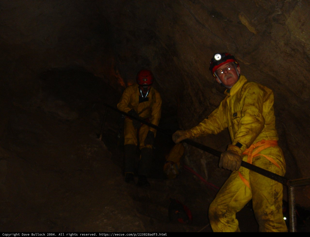 Yellow-suited Cave Worker