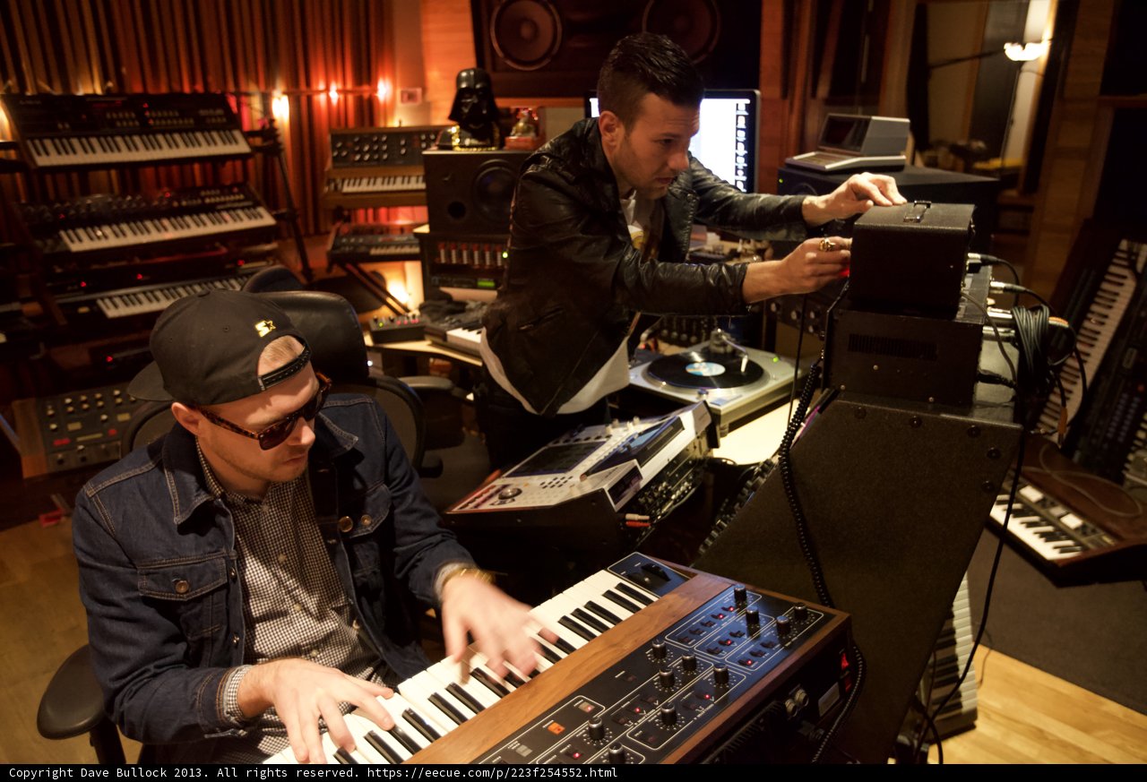Jamming in the Recording Studio