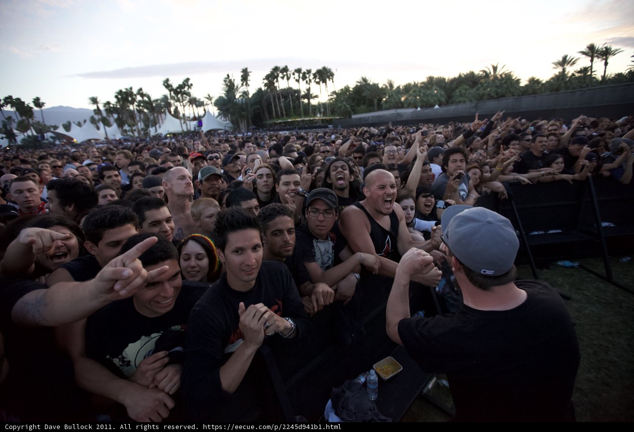 One Sign in a Sea of People