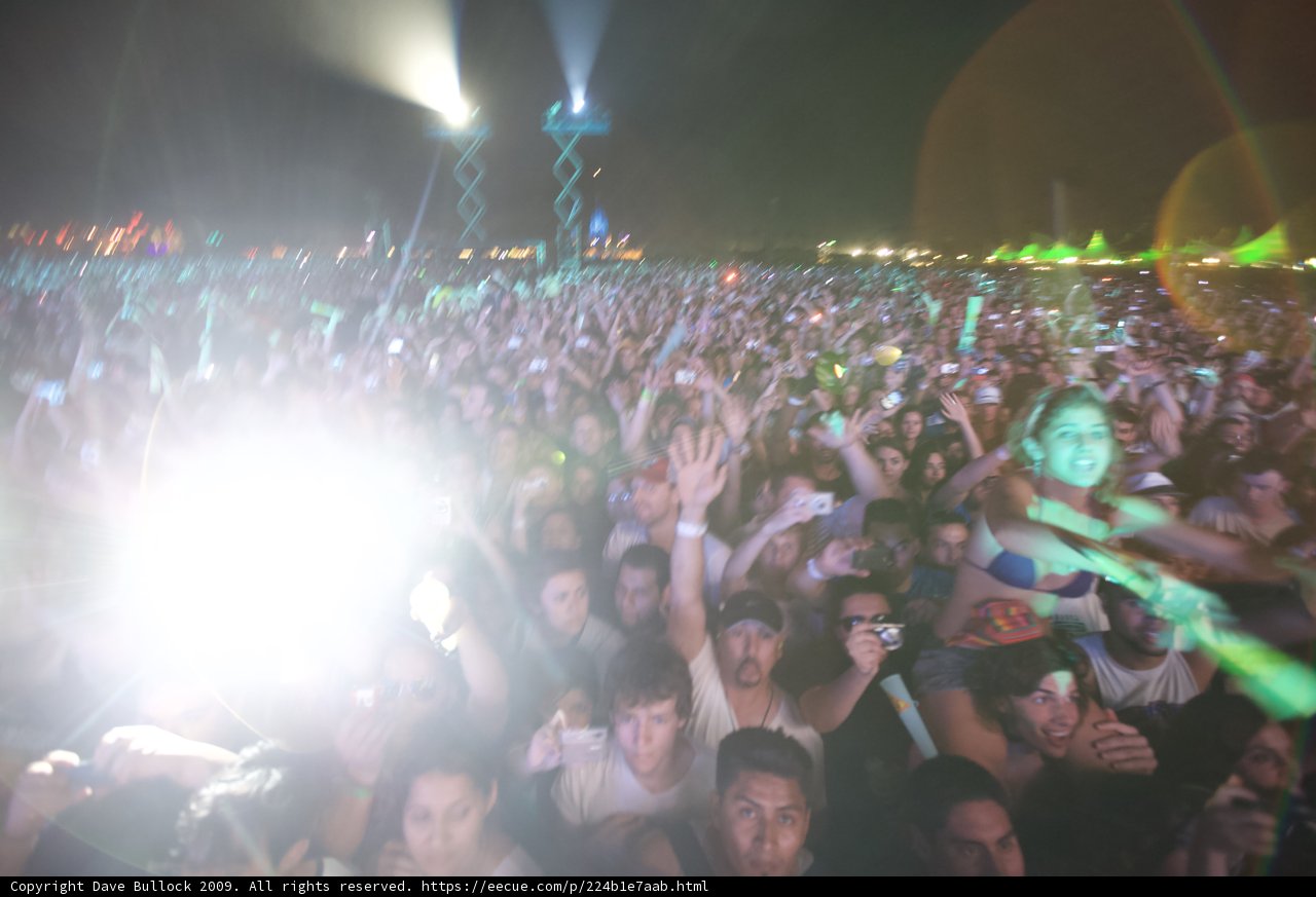 High Energy Crowd at Coachella 2009