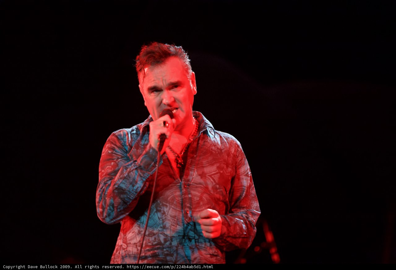 Morrissey Rocks the Stage at Coachella 2009
