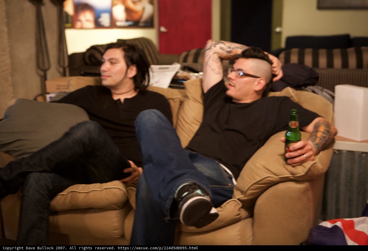 Couch Potatoes with Booze