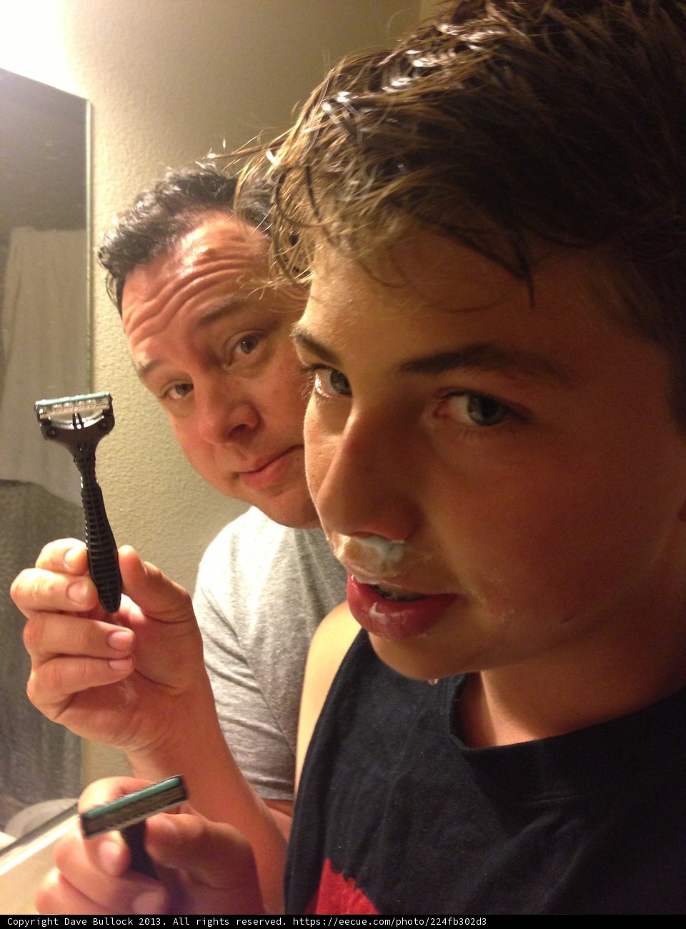 Shaving Lessons: A Lesson in Manhood