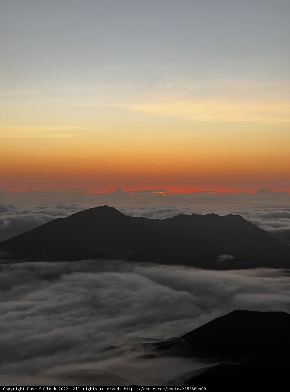Majestic Sunset over Haleakalā National Park