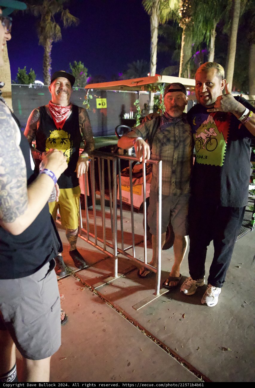 Nighttime Revelry at Coachella 2024