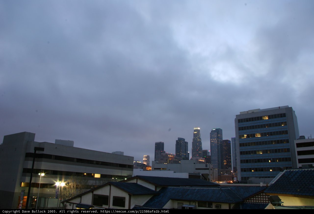 The Metropolis at Dusk