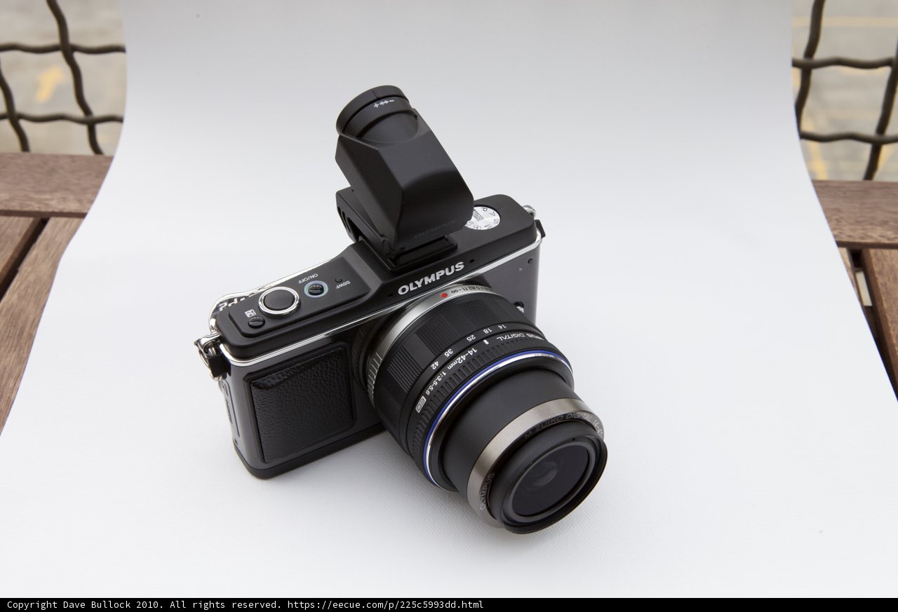 Classic Olympus Camera with Lens