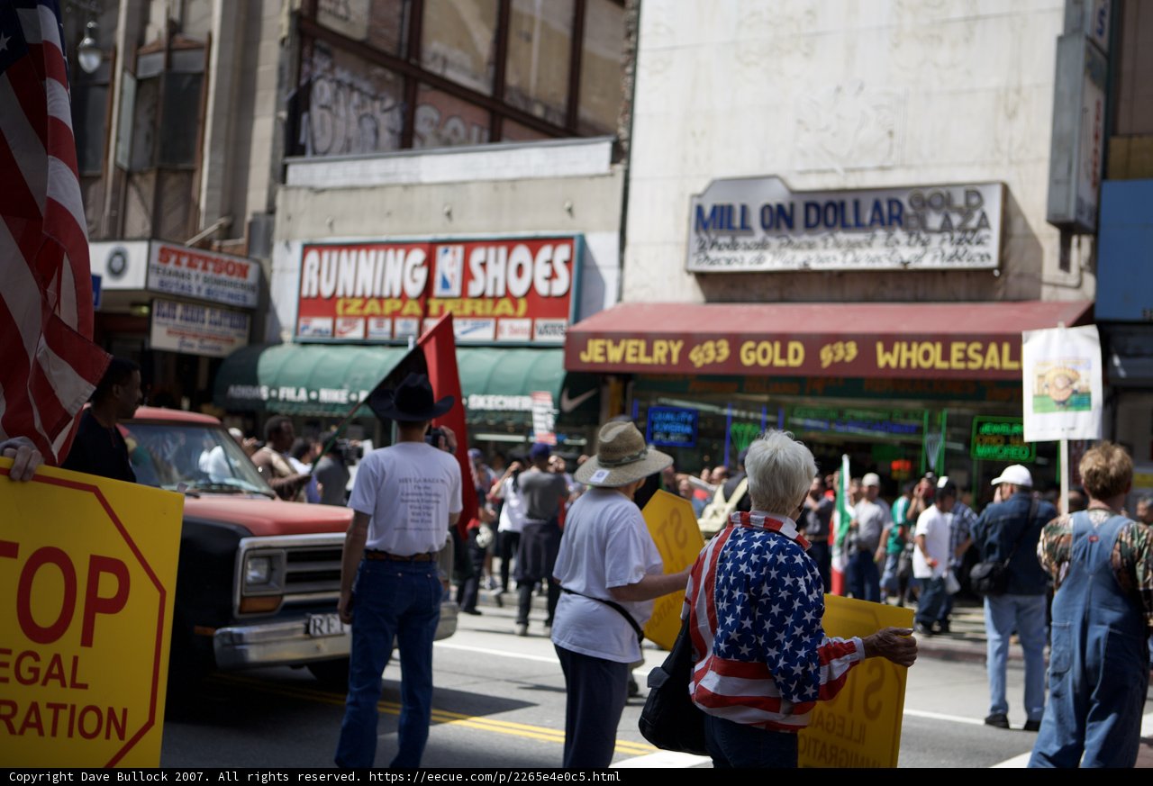 Protesters Marching for Justice