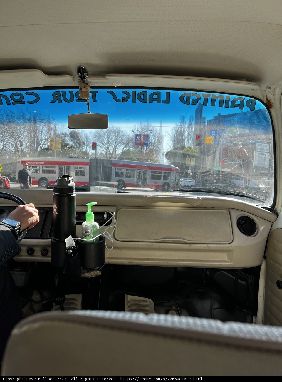 Driving through the City