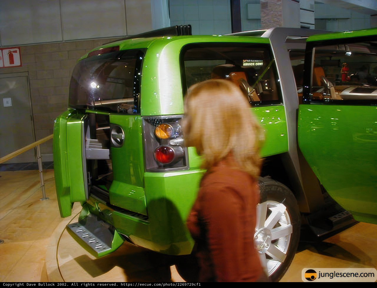 Checking out the New SUV