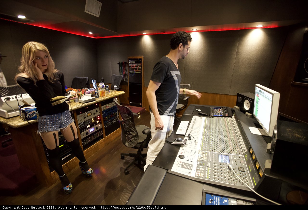 Recording Session with Anabel Englund