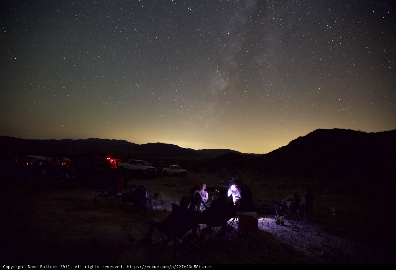 Stargazing Around the Campfire